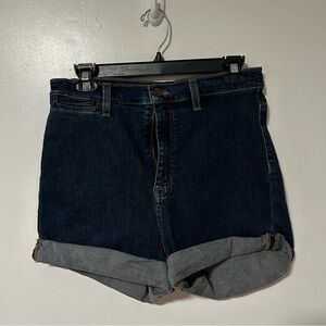 BDG Pin-up High Rise denim shorts.